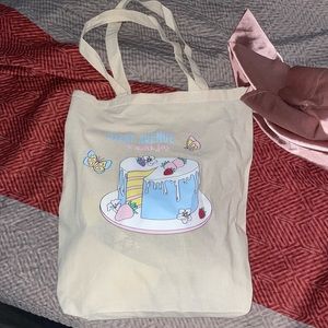 Brand new Djerf avenue x emi jay tote bag